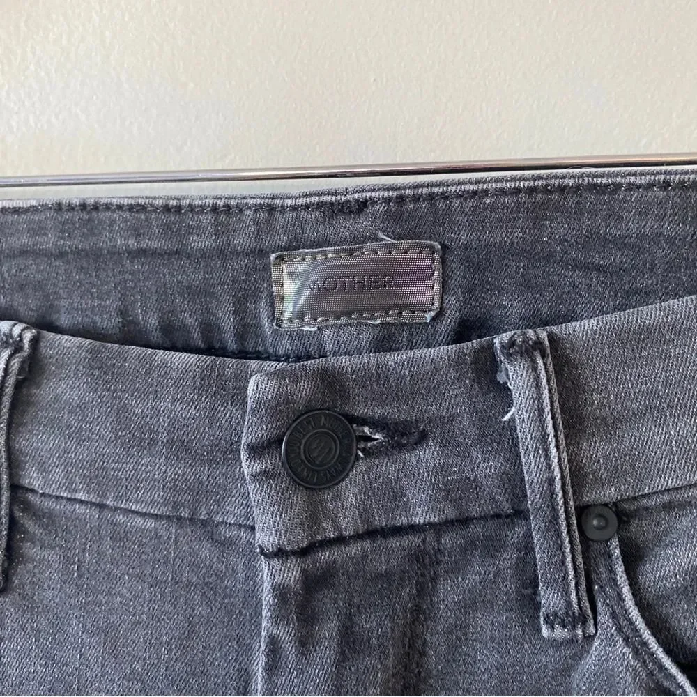 MOTHER Looker Ankle Fray Rebels And Lovers size 27